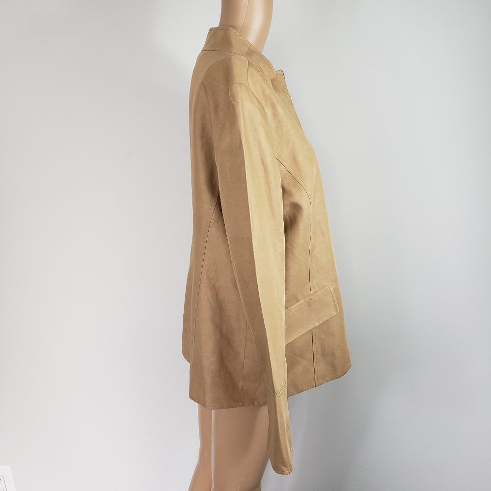 Lafayette 148 New York linen blend jacket size 12 - Picture 8 of 10